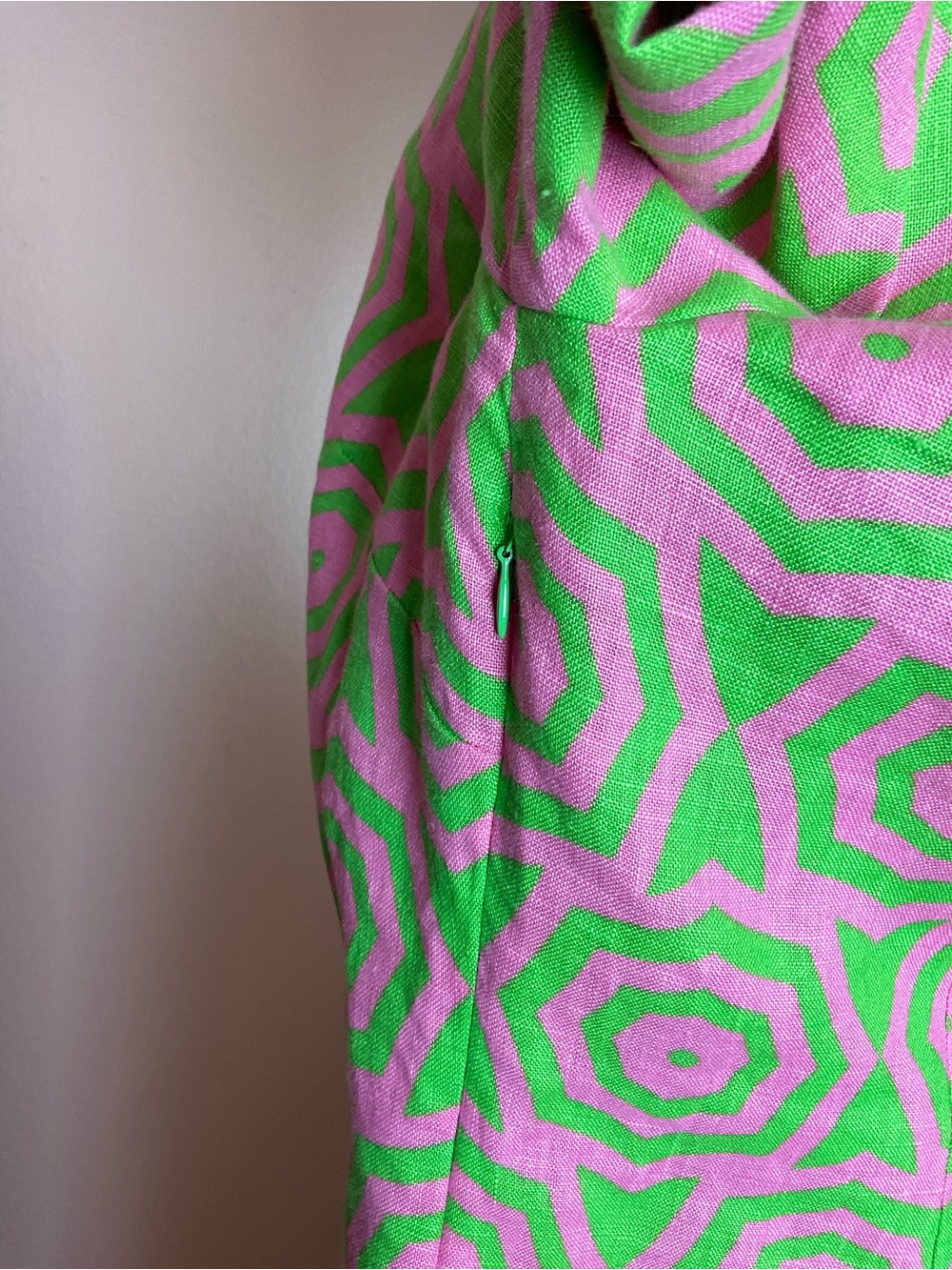 Sail to Sable Neon Pink & Lime Starprint Tunic - Picture 4 of 6